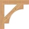 Ekena Millwork Westlake Block Smooth Bracket, Western Red Cedar, 3 1/2"W x 24"D x 24"H BKT04X24X24WTL05SWR - alternate 3